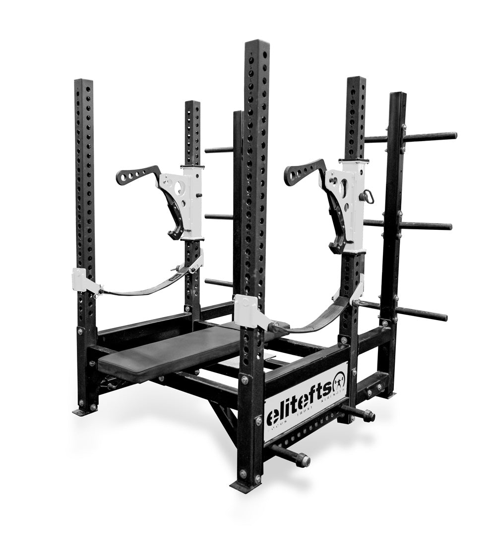 white elitefts Signature Power Bench Rack Pro
