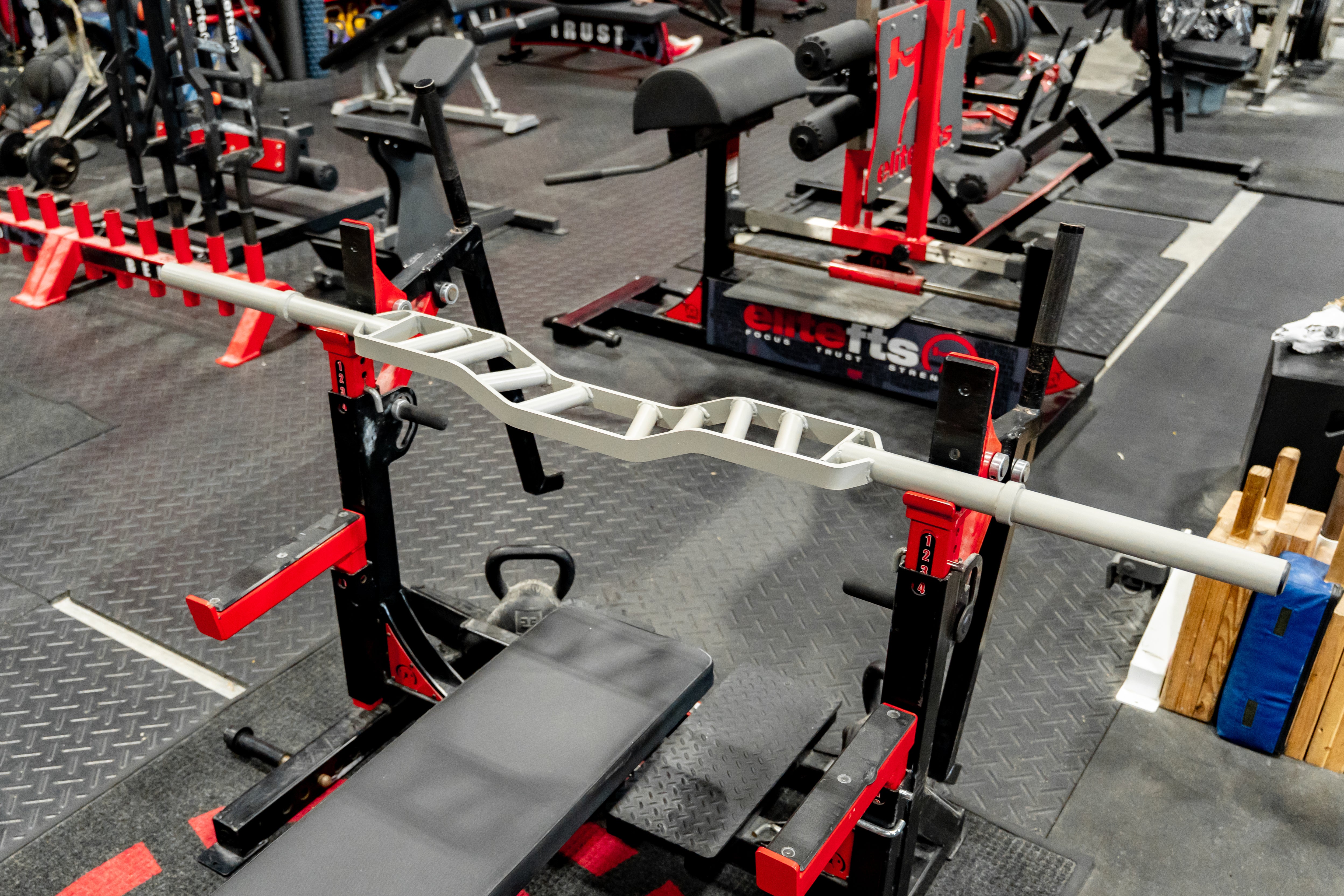 American Thin Press Cambered Angled Grip Bar