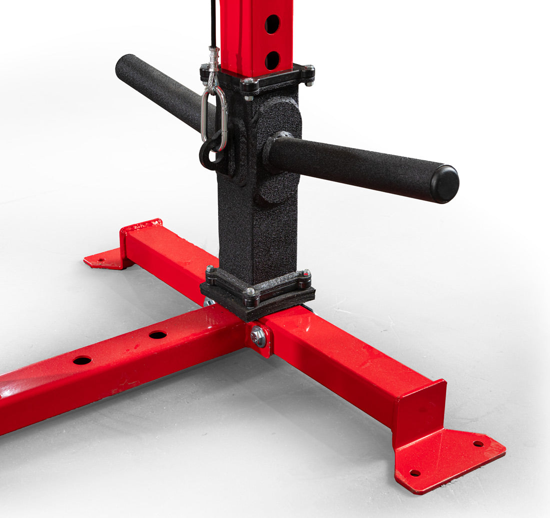elitefts Quick Ship Lat Pull Down with Low Row Foot Plate-all-groups